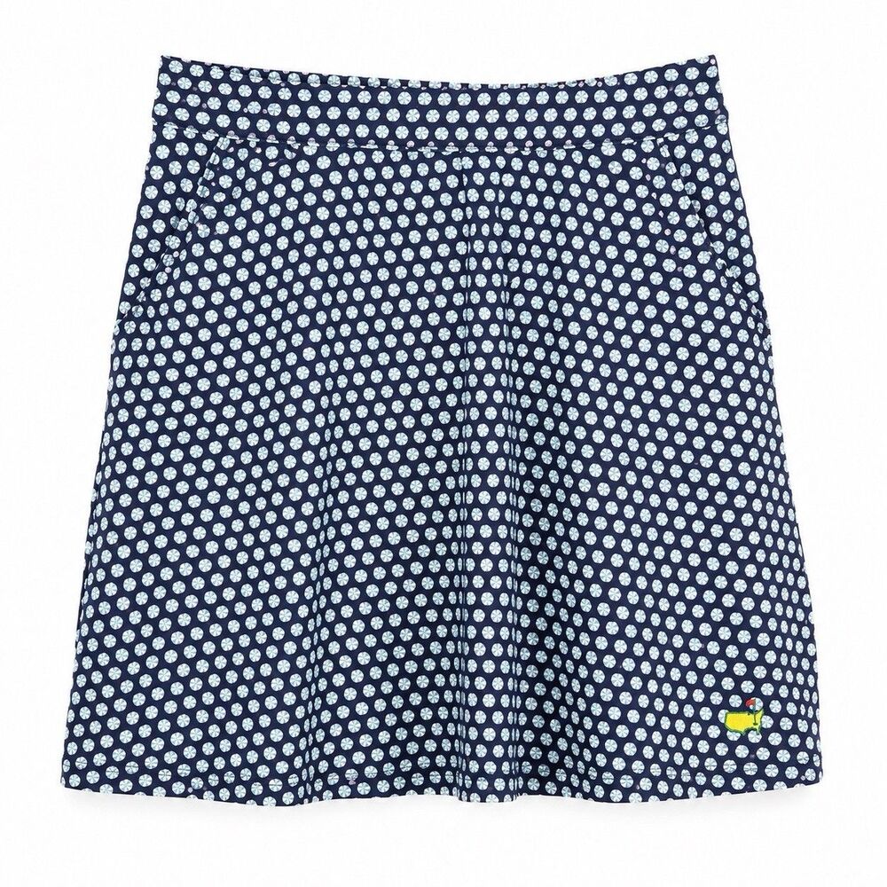 Magnolia Lane Masters Collection Medium Golf Skort Navy Preppy Athletic Skirt